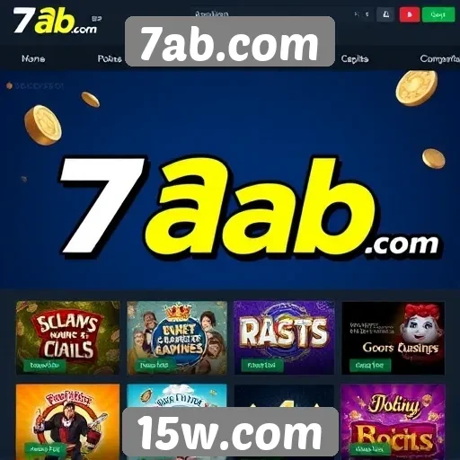 Comparação entre 7ab.com e outros sites de jogos